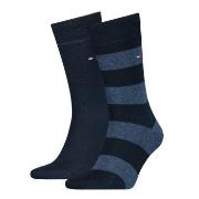 Tommy Hilfiger Strumpor 2P Men Rugby Sock Marin Strl 39/42 Herr