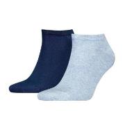 Tommy Hilfiger Strumpor 2P Men Sneaker Sock Blå/Ljusblå Strl 47/49 Her...