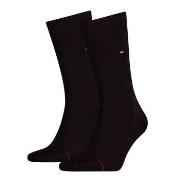 Tommy Hilfiger Strumpor 2P Men Classic Sock Mörkbrun Strl 43/46 Herr