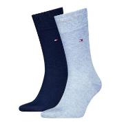 Tommy Hilfiger Strumpor 2P Men Classic Sock Blå/Ljusblå Strl 47/49 Her...