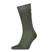 Tommy Hilfiger Strumpor Premium Fil D Ecosse Socks Grön Strl 45/46 Her...