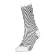Tommy Hlfiger Women Premium Stripe Socks Strumpor Vit/Marin Strl 39/42...