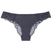 Wild Peony Florale Brazilian Knickers Trosor Mörkgrå 44 Dam
