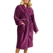 Damella Unisex Torekov Robe Plommon bomull Medium Dam