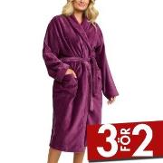 Damella Unisex Torekov Robe Plommon bomull X-Large Dam