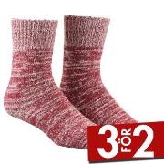 Damella Strumpor Wool Soft Socks Röd Strl 43/46 Dam