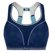 Shock Absorber BH Ultimate Run Bra Marin/Grå polyamid G 80 Dam