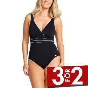 Damella Sandra Chlorine Resistant Swimsuit Svart polyamid 48 Dam