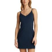 Tommy Hilfiger Lace Trim Nightdress Mörkblå Large Dam