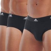 adidas Kalsonger 3P Active Flex Cotton Brief CL1 Svart bomull Large He...