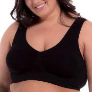 Magic BH Comfort Bra Bamboo Svart X-Large Dam