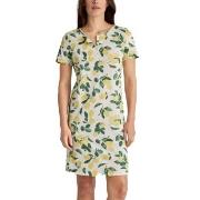 Calida Fruity Dreams Sleepshirt Gul mönstrad bomull X-Small Dam