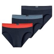 Schiesser Kalsonger 3P 95-5 Multipacks Rio-Slip Svart/Röd bomull 4XL H...