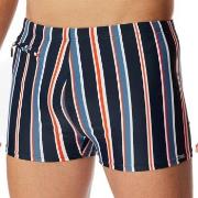 Schiesser Badbyxor Aqua Classic Swim Shorts Blå/Röd Medium Herr