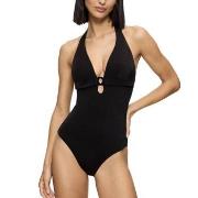 Triumph Midnight Swim OP 01 Swimsuit Svart C 38 Dam