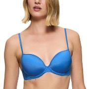 Triumph Midnight Swim Push-Up Bikini Top Blå C 44 Dam