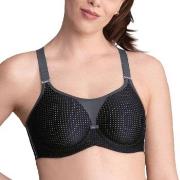 Anita BH Active Underwire Sports Bra Svart/Grå E 85 Dam