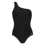 Damella Alyssa Wavy Swimsuit Svart 36 Dam