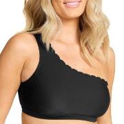Damella Nora Wavy Bikini Top Svart 36 Dam