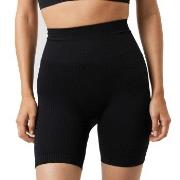 Björn Borg Studio Seamless Ribbed Shorts Svart polyamid Medium Dam