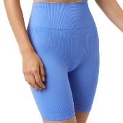 Björn Borg Studio Seamless Ribbed Shorts Blå polyamid X-Large Dam