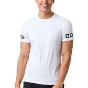 Björn Borg Performance Tee Vit polyester X-Large Herr