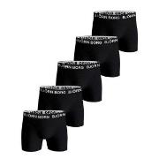 Björn Borg Kalsonger 5P Cotton Stretch Boxer 1719 Svart/Vit bomull Lar...