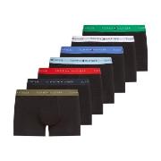 Tommy Hilfiger Kalsonger 7P Trunk WB Svart bomull X-Large Herr
