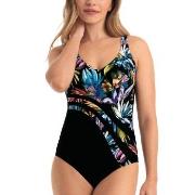 Anita Luella Swimsuit Svart Mönster C 42 Dam
