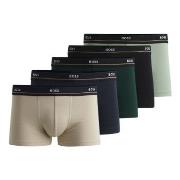 BOSS Kalsonger 10P Essential Trunk Svart m Beige bomull Medium Herr
