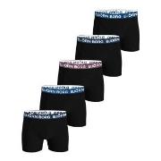 Björn Borg Kalsonger 5P Cotton Stretch Waistband Boxers Svart bomull L...