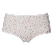 Trofe Cotton Midi Trosor Vit m Blommor bomull Medium Dam