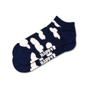 Happy socks Strumpor Cloudy Low Sock Marin mönstrad bomull Strl 36/40