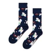 Happy socks Strumpor Lamb Sock Marin mönstrad bomull Strl 41/46