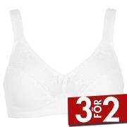 Damella BH Felice Soft Bra Vit bomull E 100 Dam