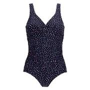 Damella Fiona Swimsuit Pattern Marin/Röd  42 Dam