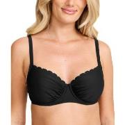Damella Grace Wavy Bikini Bra Svart B/C 46 Dam
