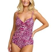 Damella Tara Swimsuit Pattern Rosa Mönstrad 38 Dam