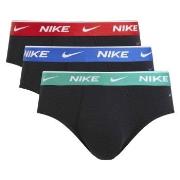 Nike Kalsonger 6P Everyday Essentials Cotton Stretch Hip Brief Röd/Grö...