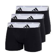 adidas Kalsonger 3P Active Flex Cotton Trunk Vit/Svart bomull Small He...