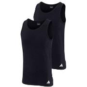 adidas 2P Active Flex Cotton Tank Top Svart bomull X-Large Herr