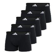 adidas Kalsonger 5P Active Flex Trunks Helsvart bomull Medium Herr