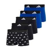 adidas Kalsonger 5P Active Flex Trunks Svart/Blå bomull XX-Large Herr