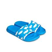 Happy Socks Cloudy Pool Slide Blå Mönstrad Strl 38/39