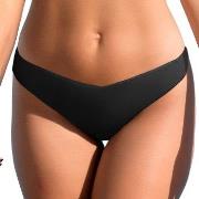Wiki Low Cut Rio String Svart Small Dam