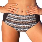 Wiki Puerto Rico Swim Midi Shape Brun mönstrad 44 Dam