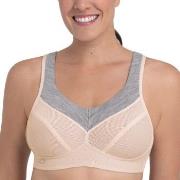 Anita BH Active Wool Sport Bra Rosa/Grå B 95 Dam