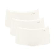 Sloggi Trosor 3P GO Crush Hipster Shorts Elfenben bomull XX-Large Dam