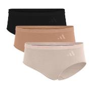 adidas Trosor 3P Sport Active Seamless Hipster Flerfärgad polyamid X-S...