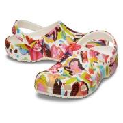 Crocs Classic Painted Floral Clog Flerfärgad-2 US M5/W7 (EU 37-38)